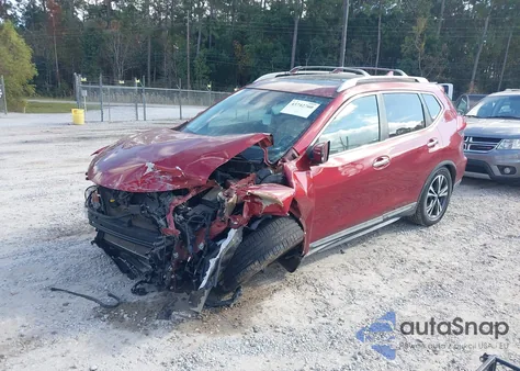 2018 Nissan Rogue Sl z USA, uszkodzony, nr VIN 5N1AT2MT9JC808743